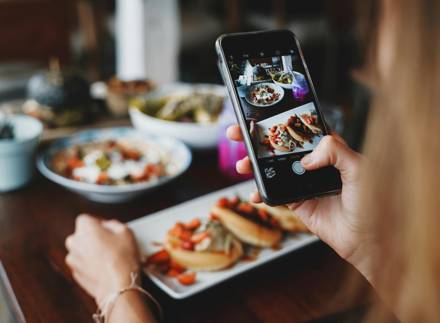 Prenez vos plats en photo